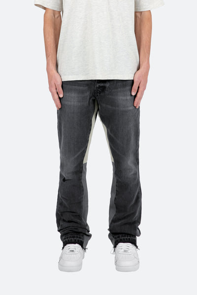 B476 Flare Denim - Black