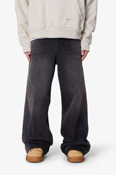 Baggy Washed Rave Denim - Vintage Black
