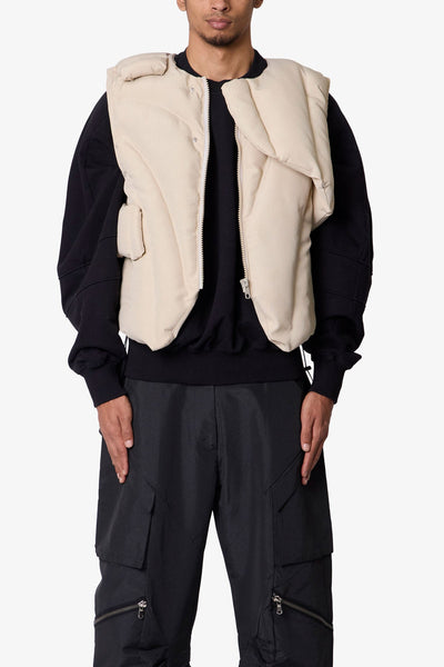 Padded Vest - Off White