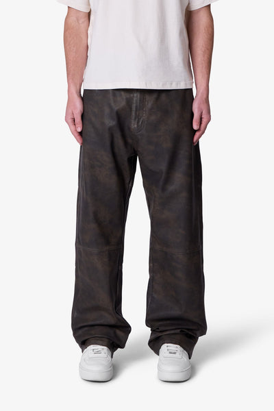 Ultra Baggy Arcane Pants - Black/Brown